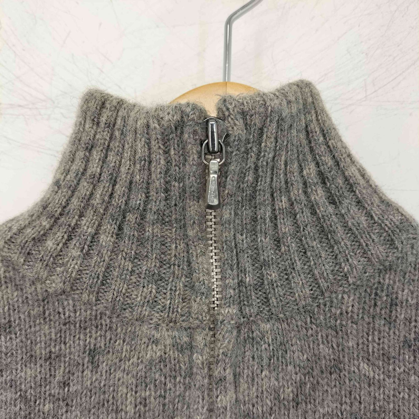ギャップ Gap OLD GAP 白タグ ハーフジップ ニット メンズ import：S 