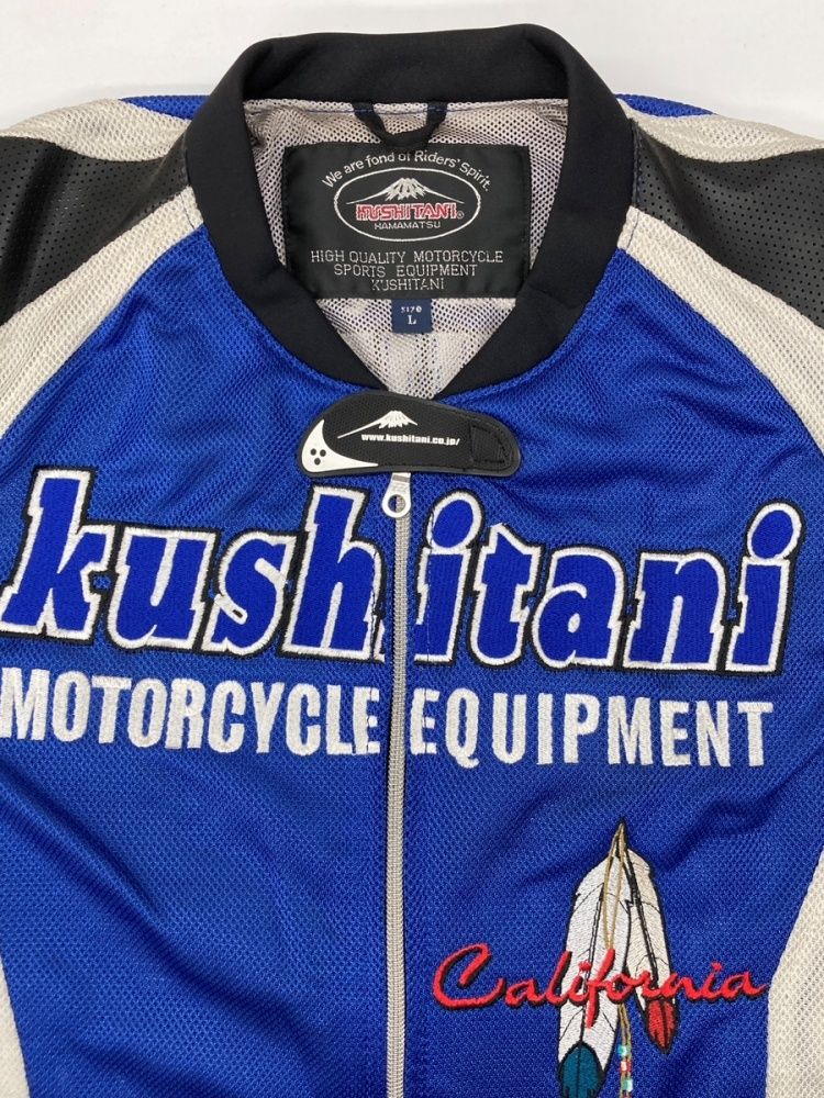 クシタニ KUSHITANI Mesh Leather Jacket メッシュ レザー ジャケット