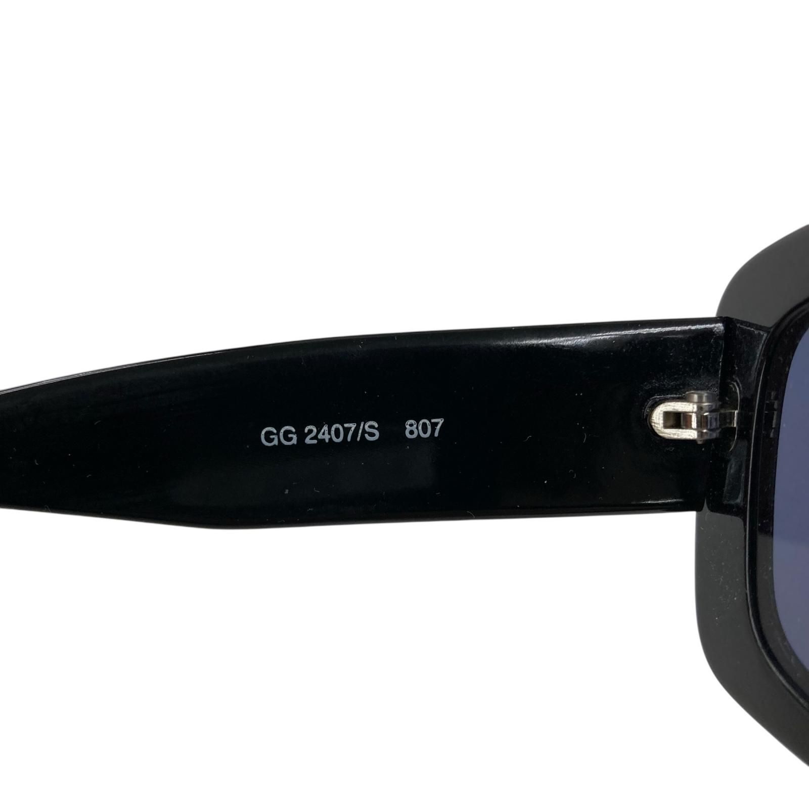 186005 GUCCI グッチ サングラス GG2407/S ブラック - メルカリ