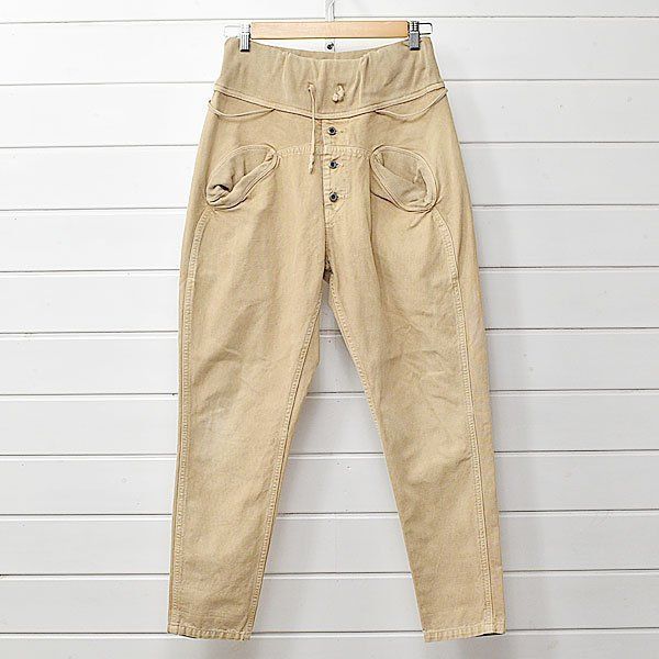 未使用　Kapital サルエルヌーベルパンツ　白　サイズ1 キャピタル サルエル ヌーベル パンツ 1/S ベージュ KAPITAL｜24k1210