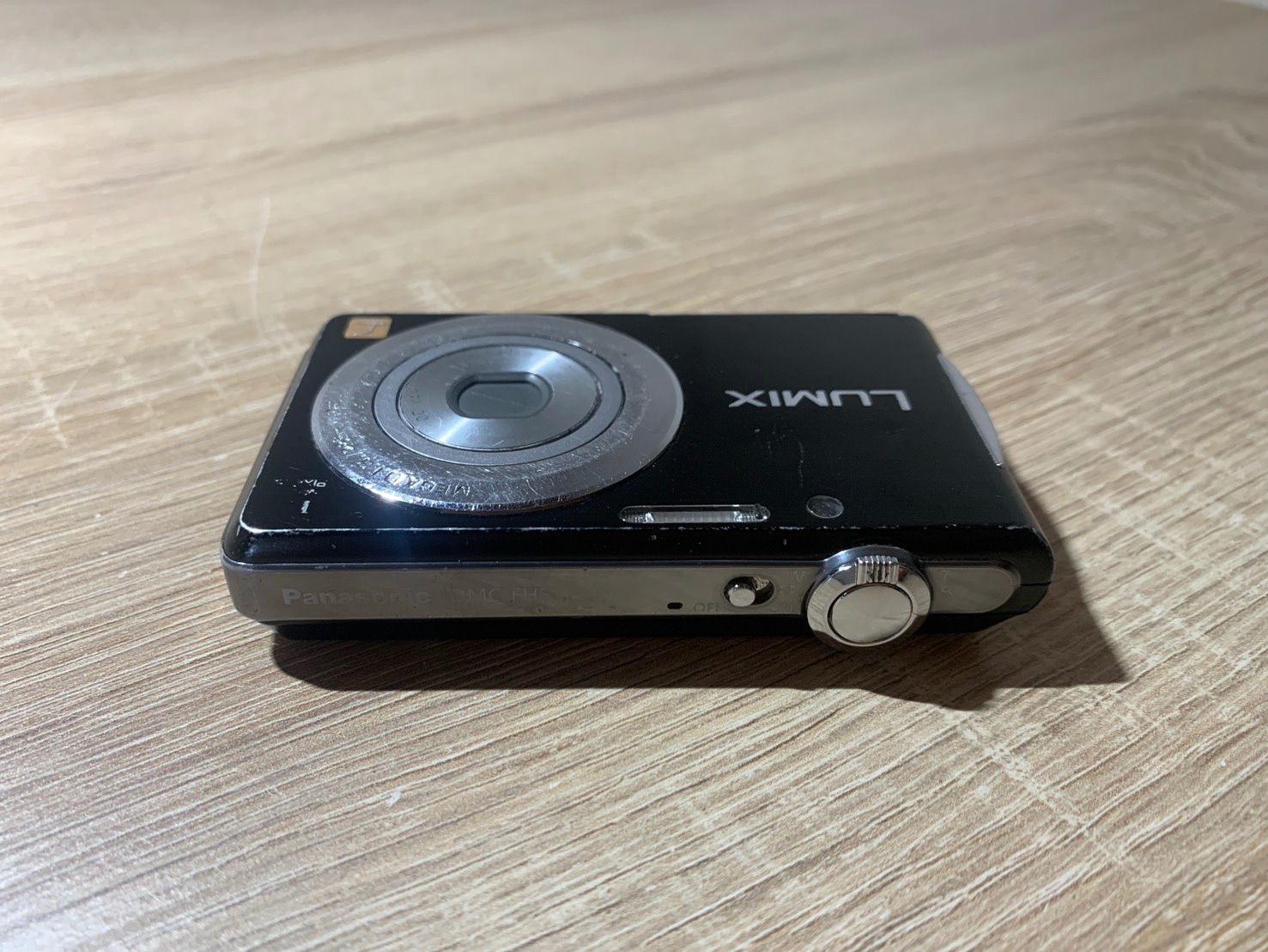 1219 Panasonic Lumix DMC-FH5 ブラック ジャンク品 デジカメ【ネ 