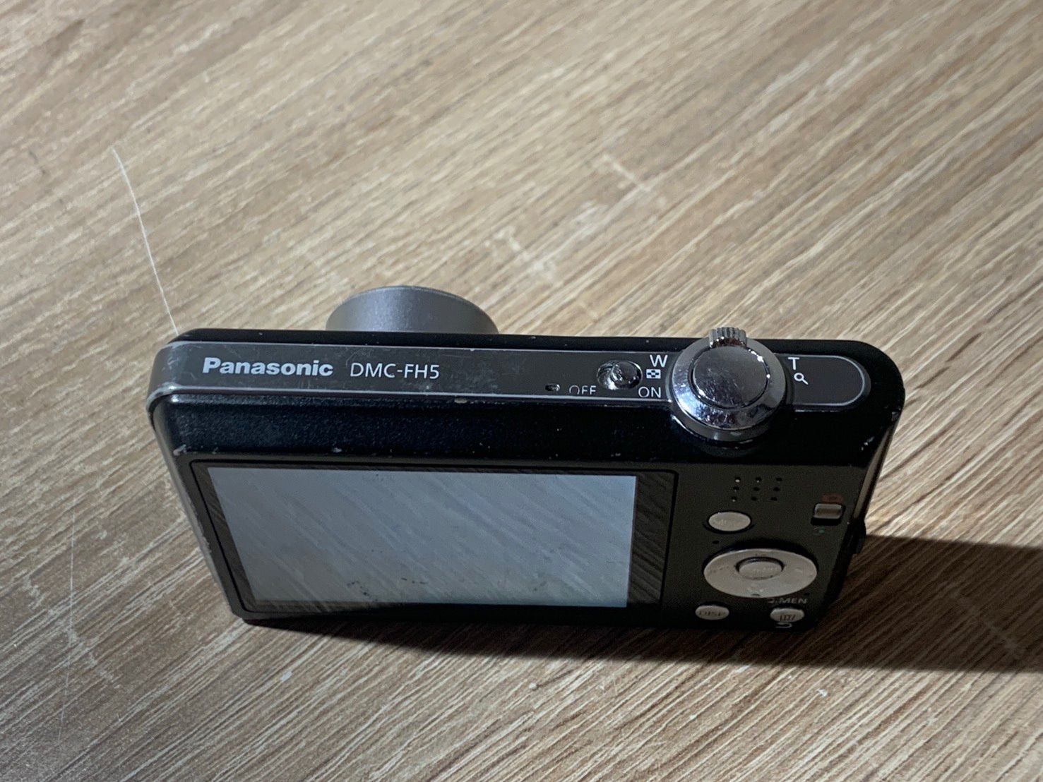 1219 Panasonic Lumix DMC-FH5 ブラック ジャンク品 デジカメ【ネ