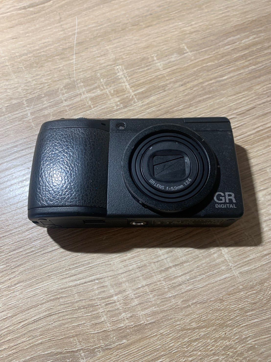 1222 RICOH GR DIGITAL II ブラック ジャンク品 デジカメ【ネ】