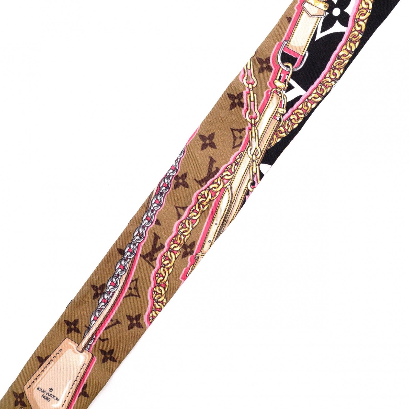 LOUIS VUITTON ルイヴィトン ツイリー バンドー BB スカーフ シルク