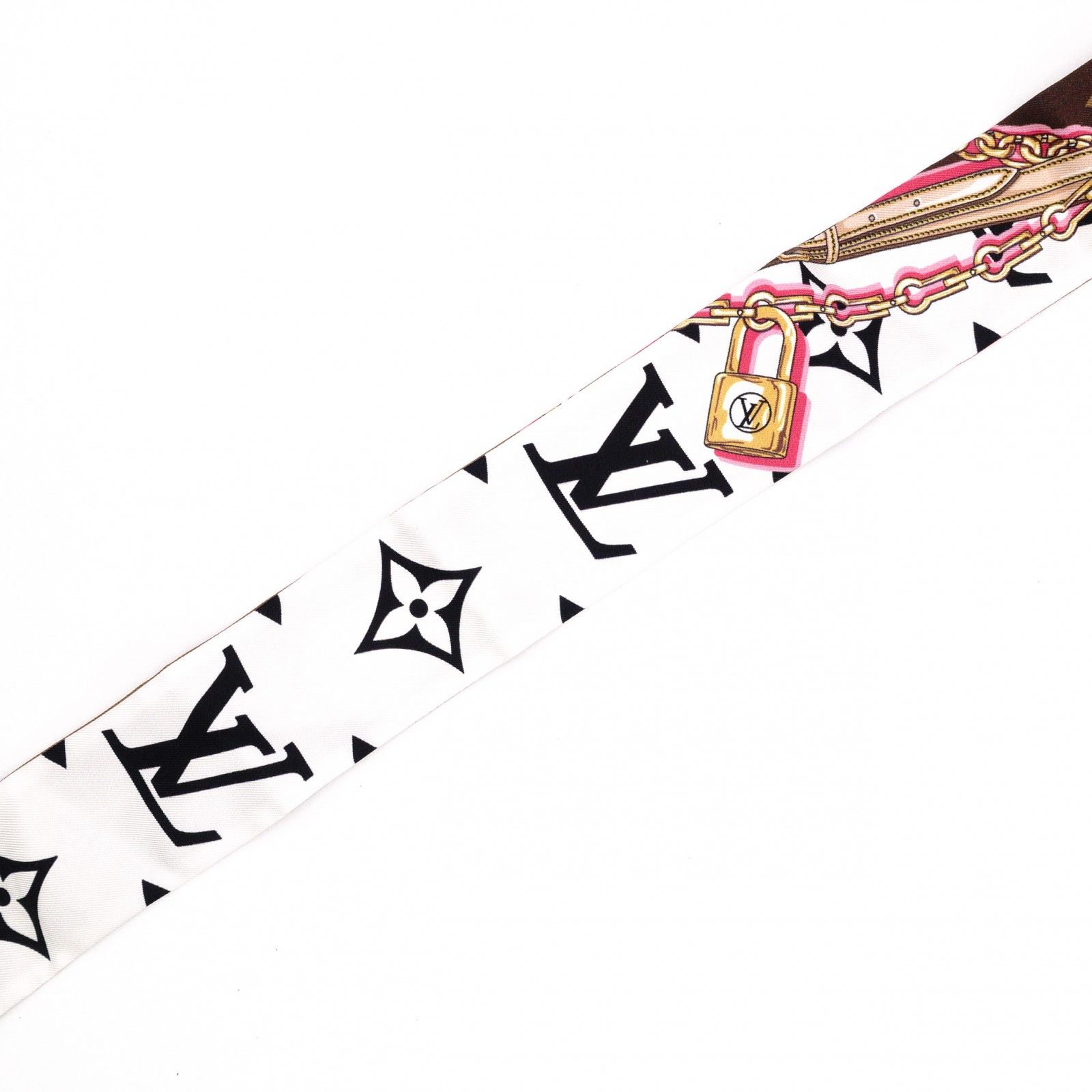 LOUIS VUITTON ルイヴィトン ツイリー バンドー BB スカーフ シルク
