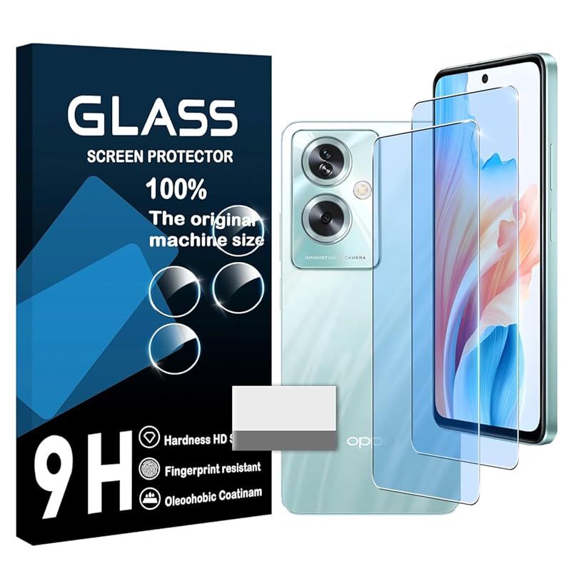 新品】 cronincards 対応 OPPO A79 5G ブルーライ ガラスフィルム ＋