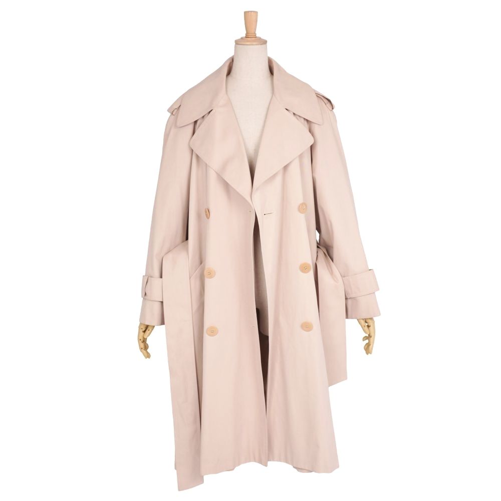 美品 Vintage セリーヌ CELINE コート トレンチコート コットン1