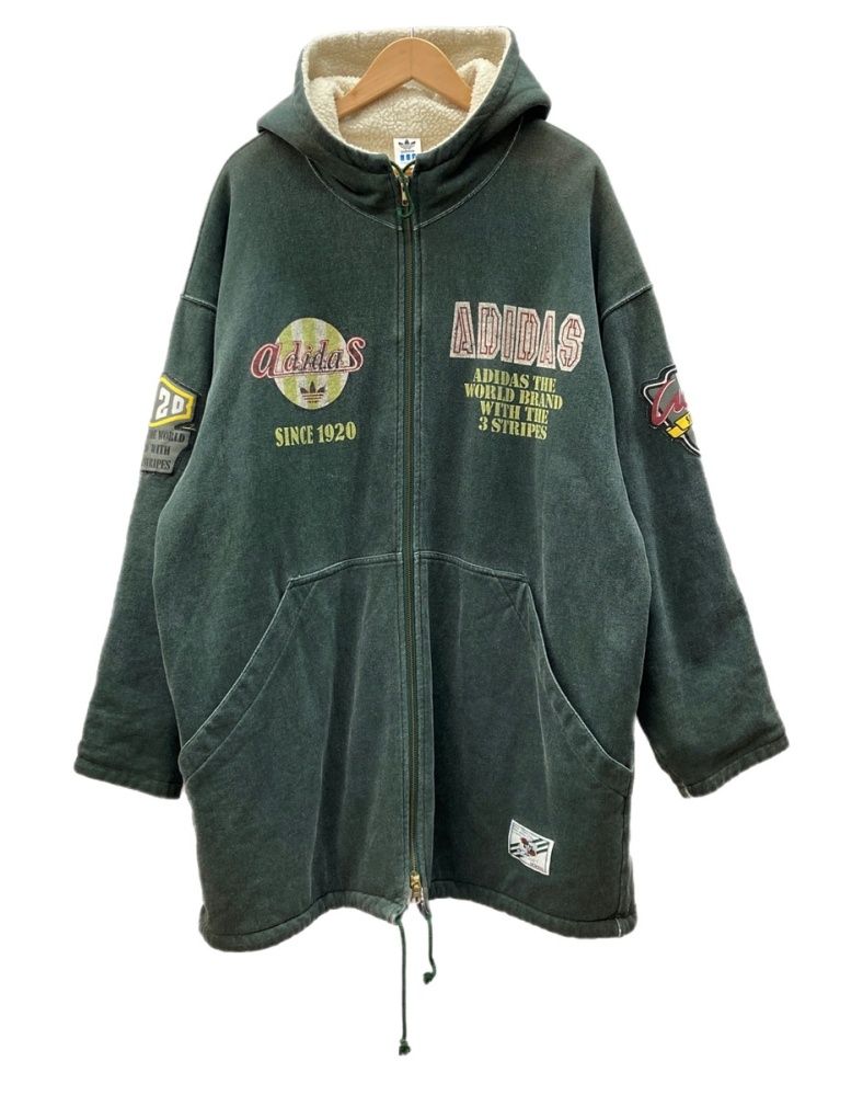 アディダス adidas 90s ZipUp Long Hoodie ジップアップ ロング