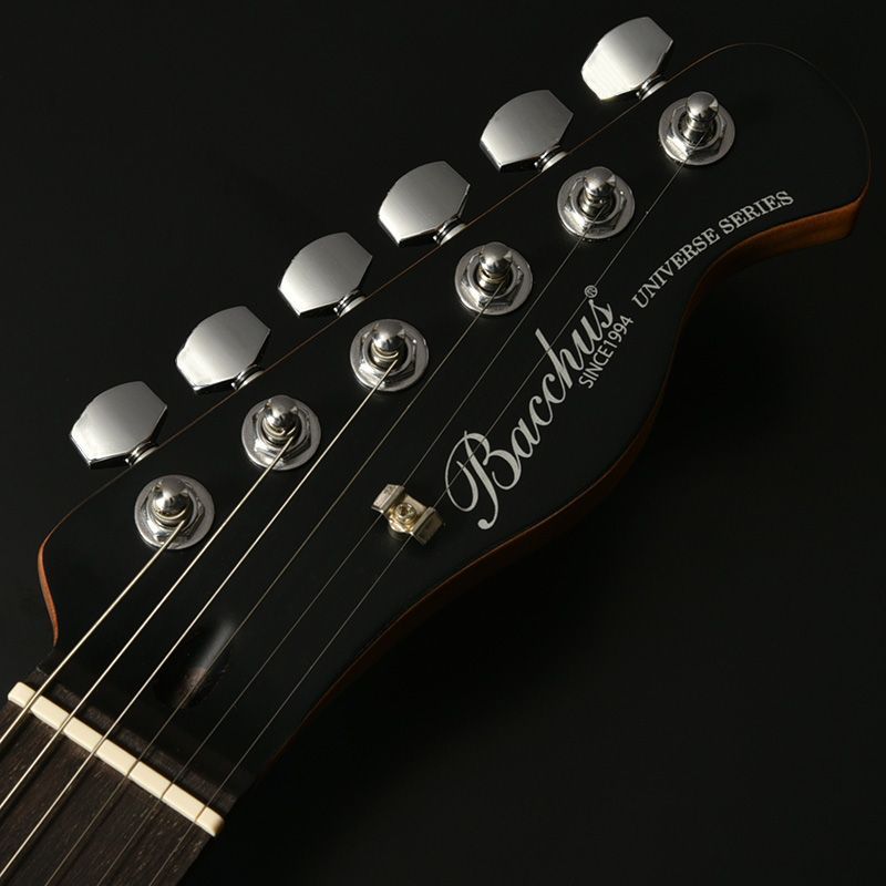 s*a様 バッカス テレキャスター BTE-1 ローズウッド指板モデル Bacchus BTE-1-RSM/R GM GM-BLK-MH (Glossy Matte) ローズウッド 指板