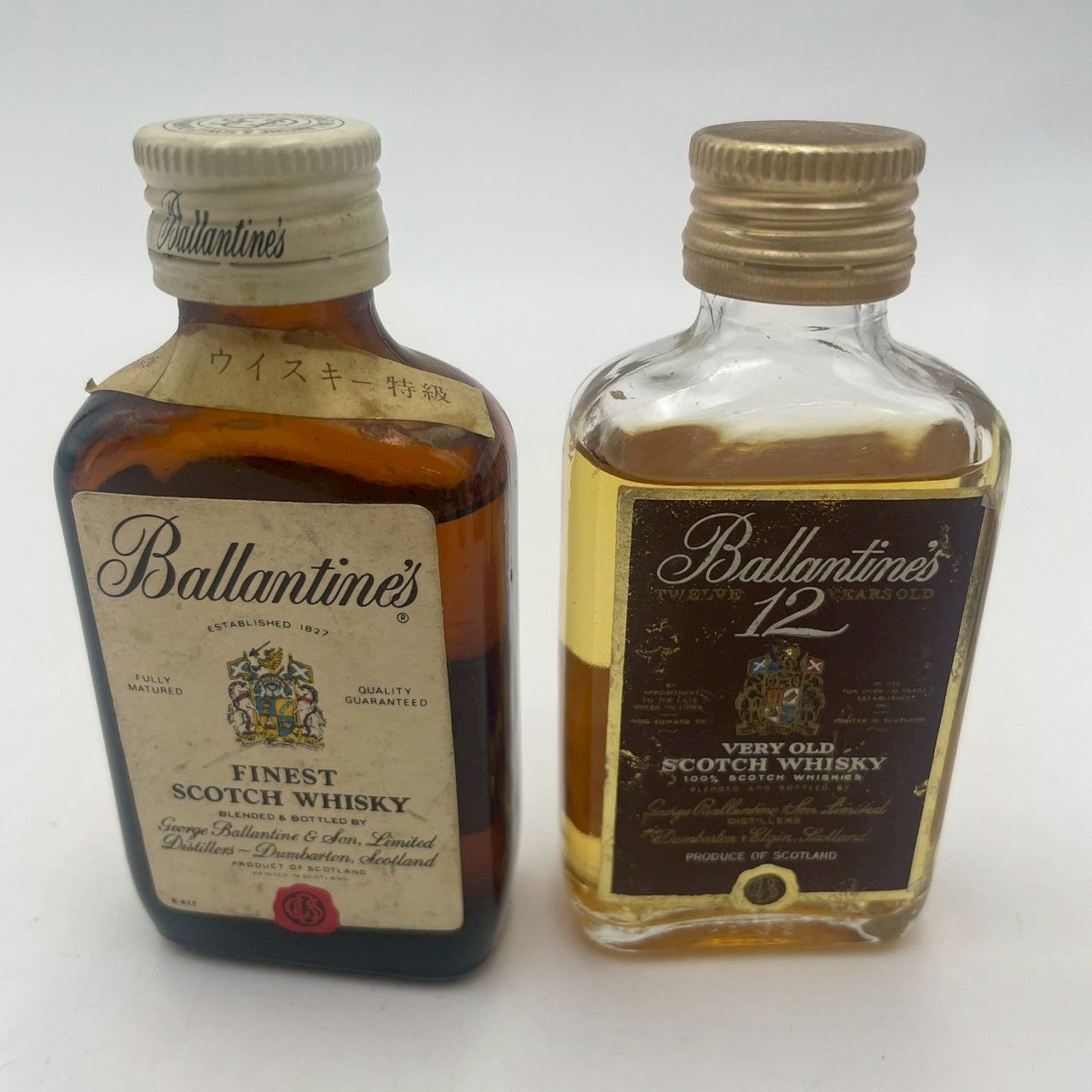 Ballantine's WHITE HORSE ミニボトル ウイスキー 多種 8本まとめ