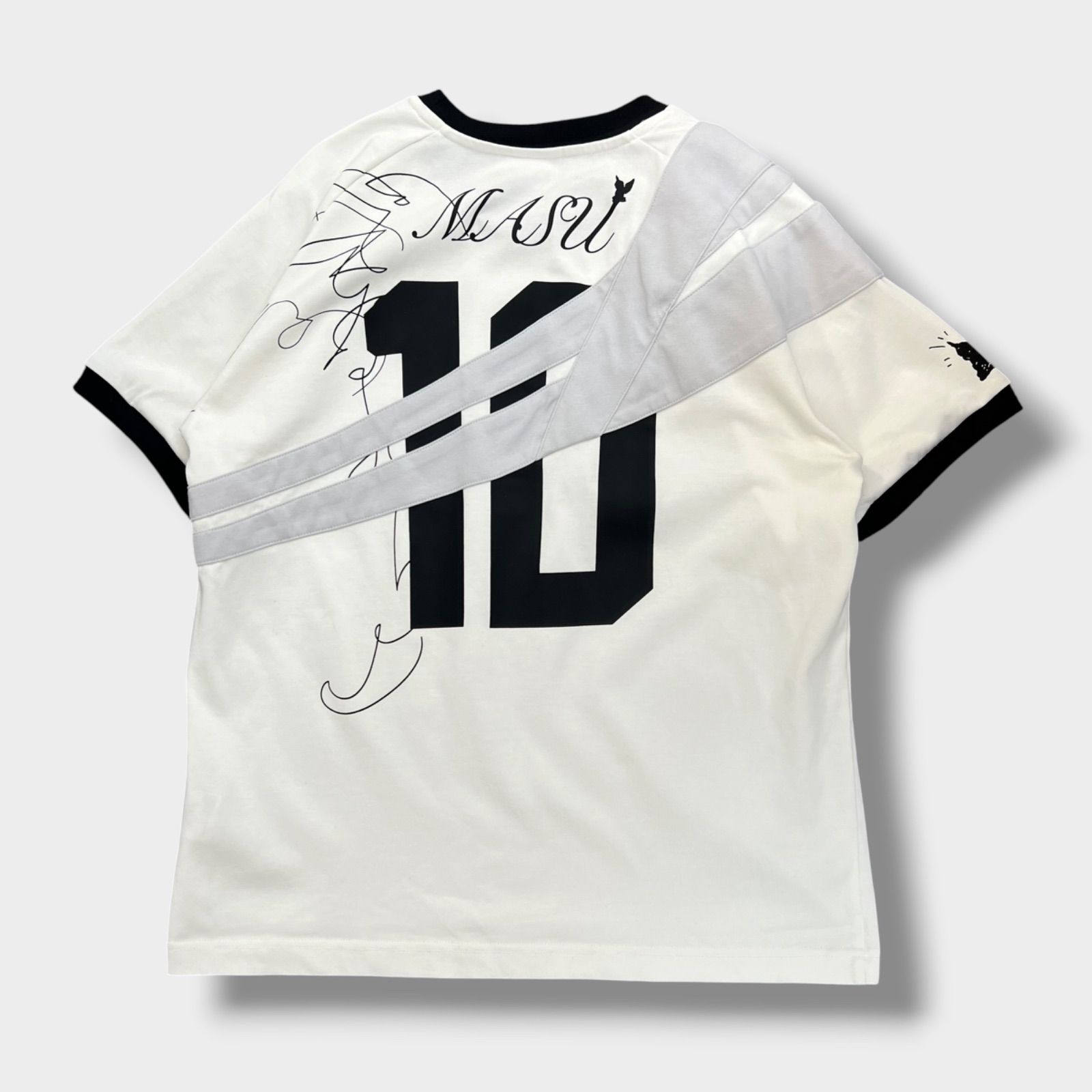 MASU × PUMA T7 HOPE EVER T-SHIRTS M ホワイト リンガーT コラボ 半袖 
