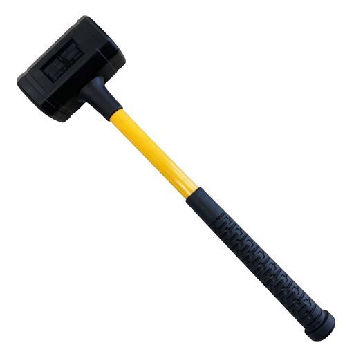 SK11(エスケー11)ウレタンショックレスハンマー全長510mm両手で握れる長いソフトグリップ4P
