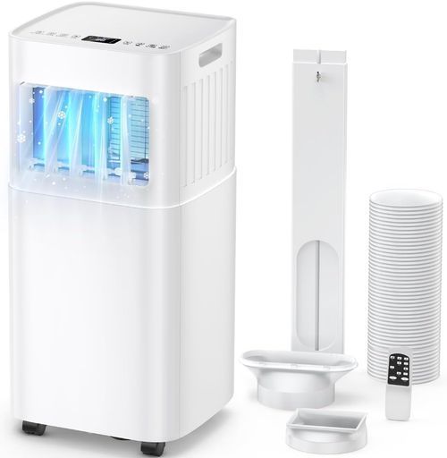 NAYUOOスポットクーラー家庭用スポットエアコン工事不要2.63KW【2026新進化】移動式エアコン冷房9畳除湿40L/日送風ノンドレン式