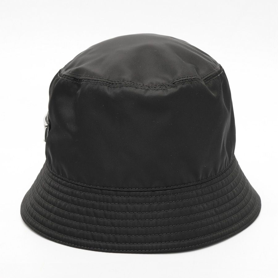 プラダ / PRADA Re-Nylon トライアングル ロゴ バケットハット 2HC137