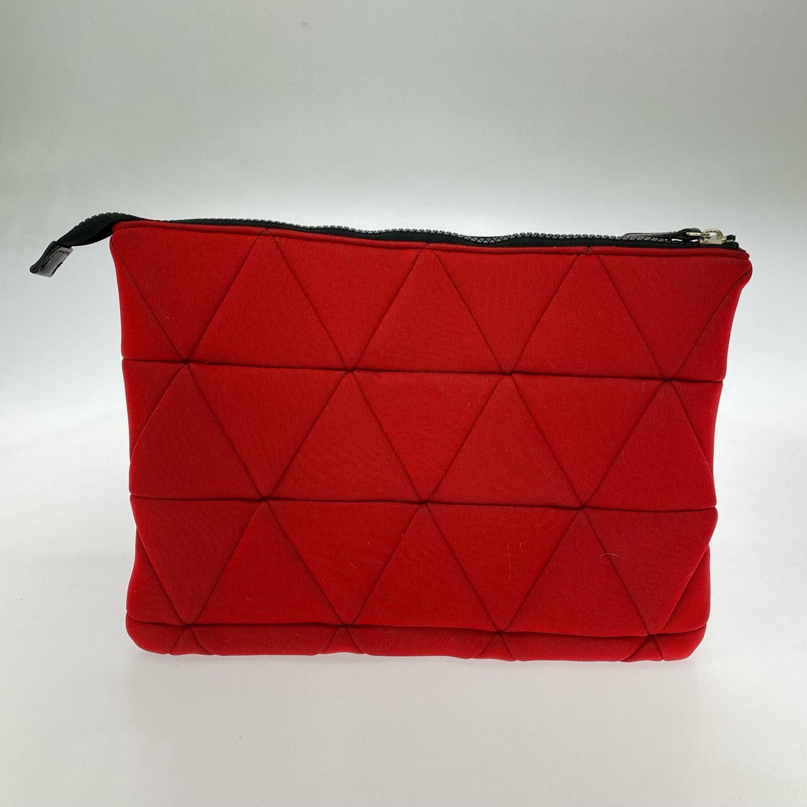JUNYA WATANABE コムデギャルソン　クラッチバッグ JUNYA WATANABE COMME des GARCONS ﾊﾞｯｸﾞ ｸﾗｯﾁﾊﾞｯｸﾞ ﾚｯﾄﾞ - メルカリ