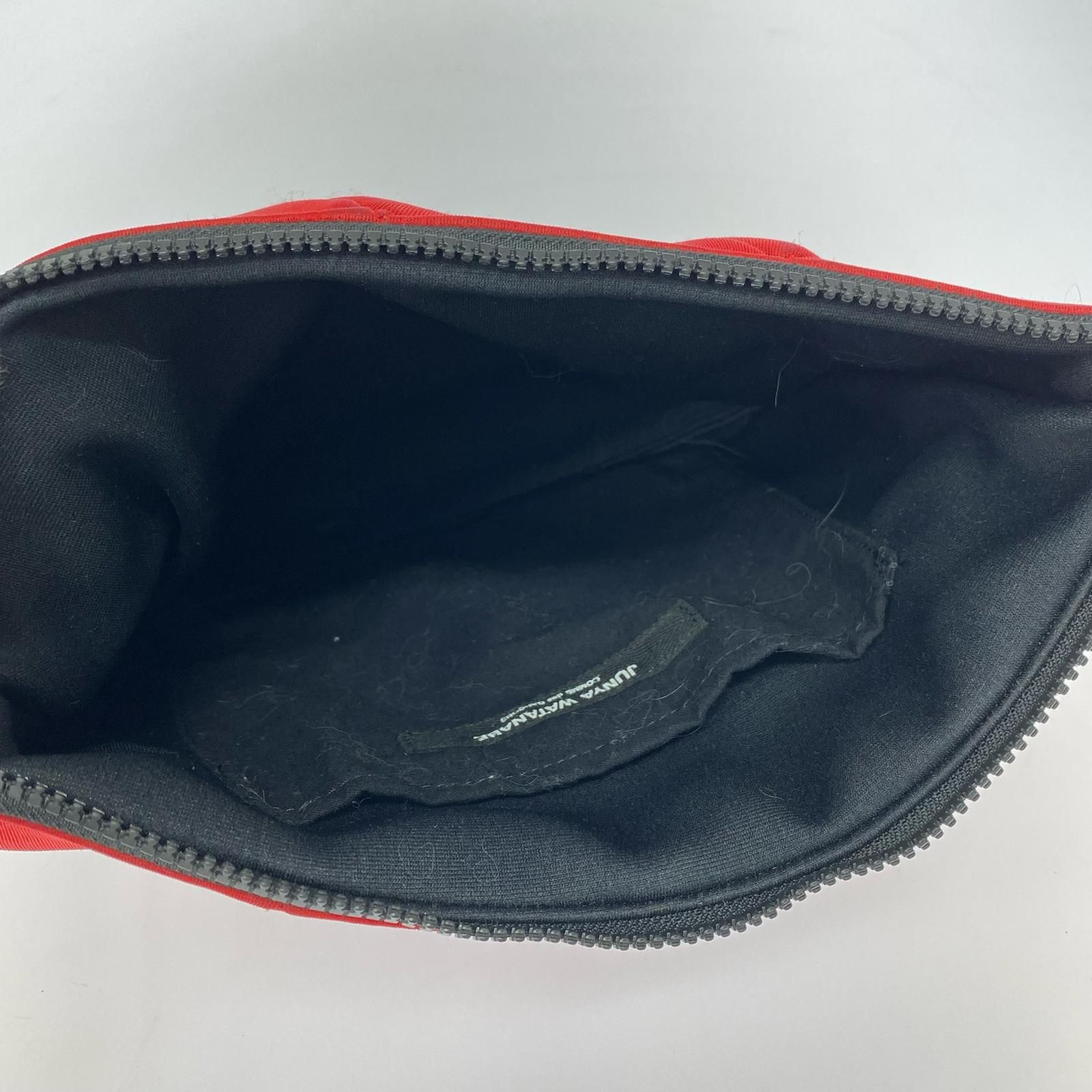 JUNYA WATANABE COMME des GARCONS ﾊﾞｯｸﾞ ｸﾗｯﾁﾊﾞｯｸﾞ ﾚｯﾄﾞ - メルカリ