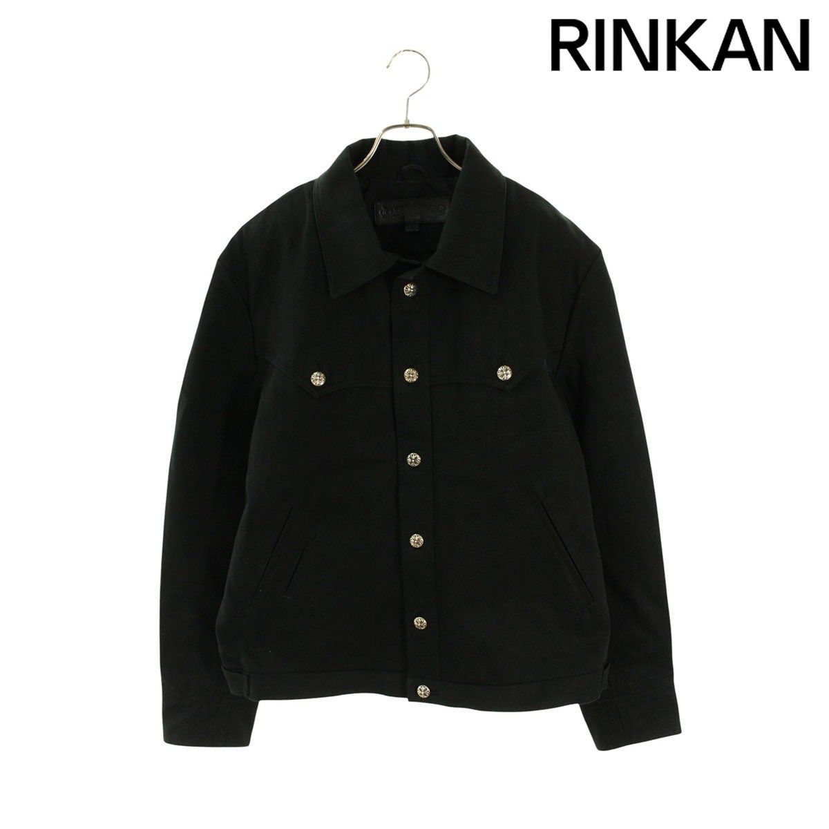 クロムハーツ CLASSIC JEAN クラシックジーン 袖フローラルレザー