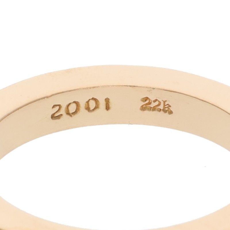 クロムハーツ 22K 3mm SPACER 限定/3mmスペーサー NYC限定/ゴールド