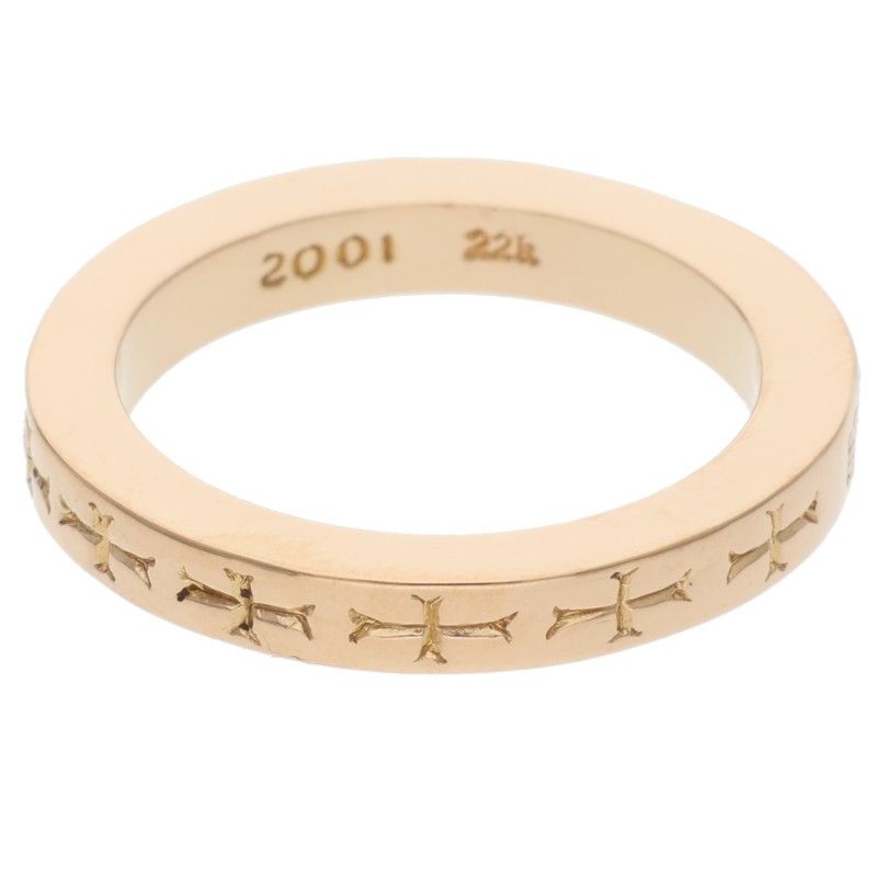 クロムハーツ 22K 3mm SPACER 限定/3mmスペーサー NYC限定/ゴールド