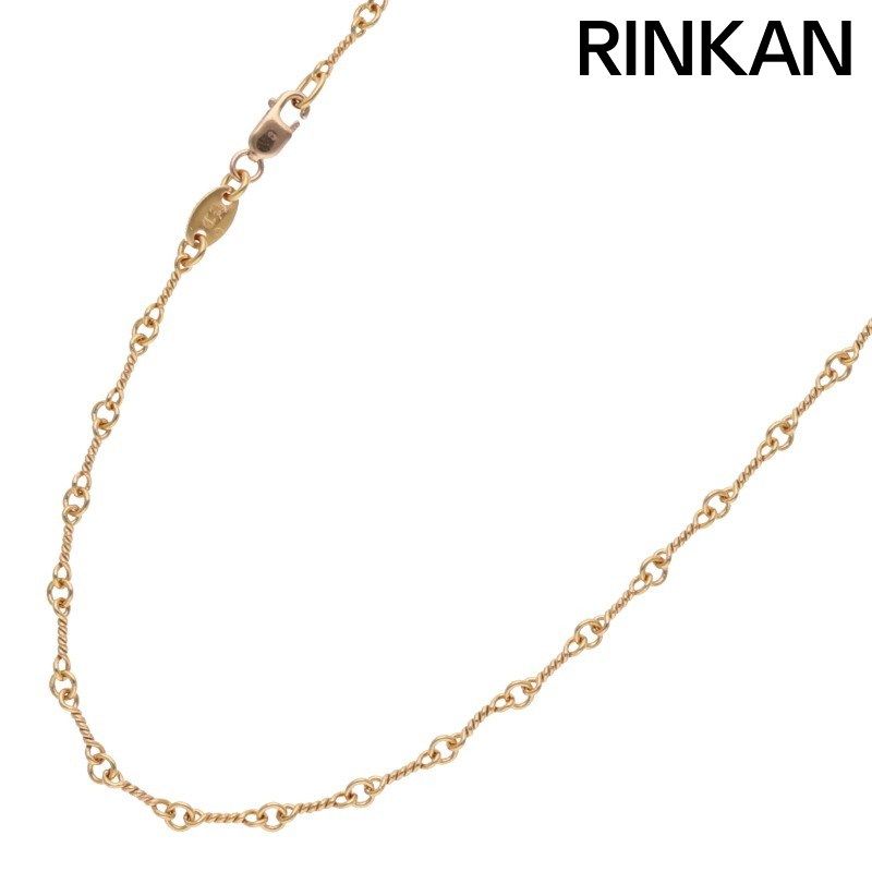 クロムハーツ 22K NECKCHAIN T20/ツイストチェーン20inch ゴールド