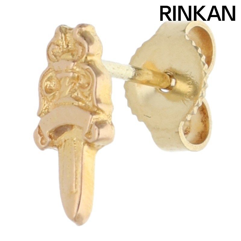 クロムハーツ 22K STUD DAGGER/ダガー ゴールドピアス メンズ - メルカリ