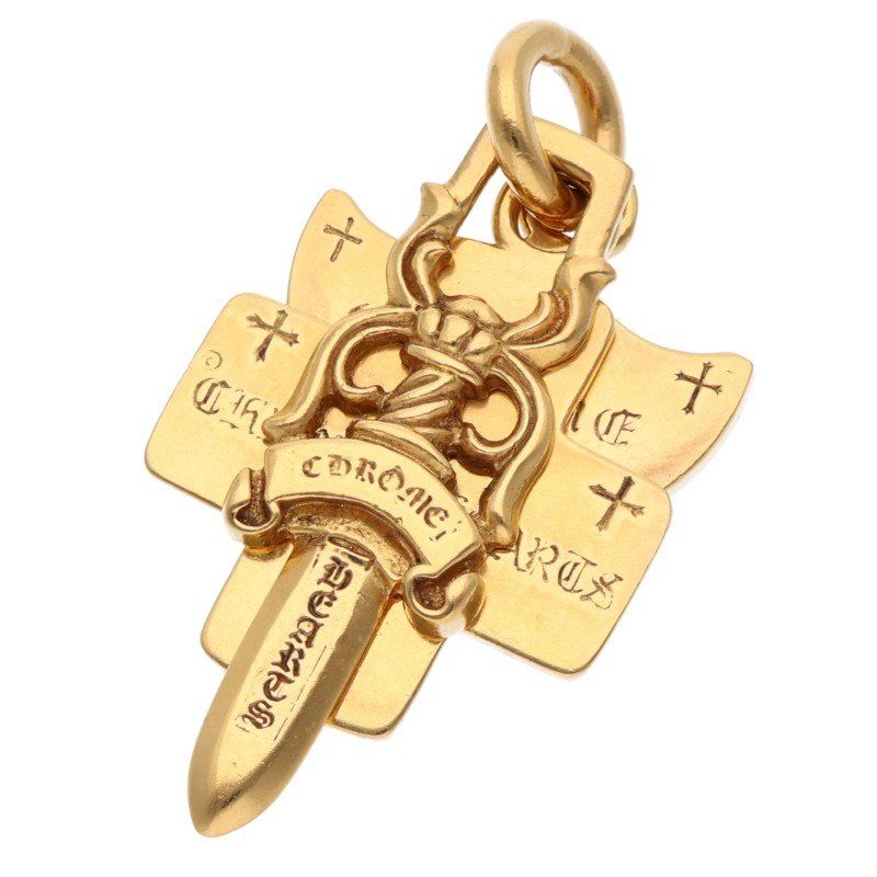 クロムハーツ 22K 3TRINKETS/22Kスリートリンケッツ ゴールド