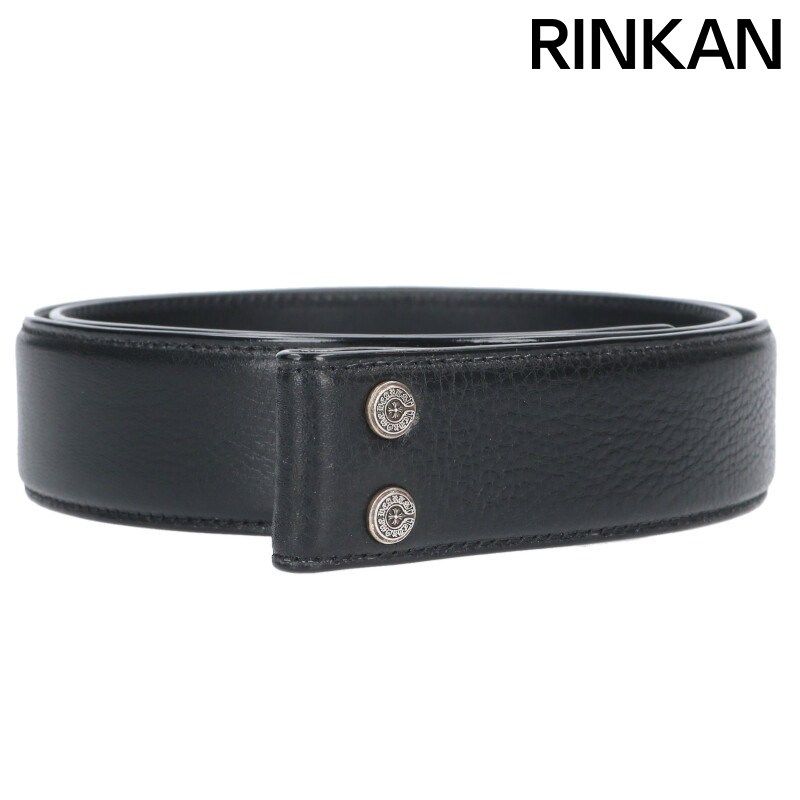 クロムハーツ 1.5 STRAP/1.5inchスクロールレーベルリベッツ レザー