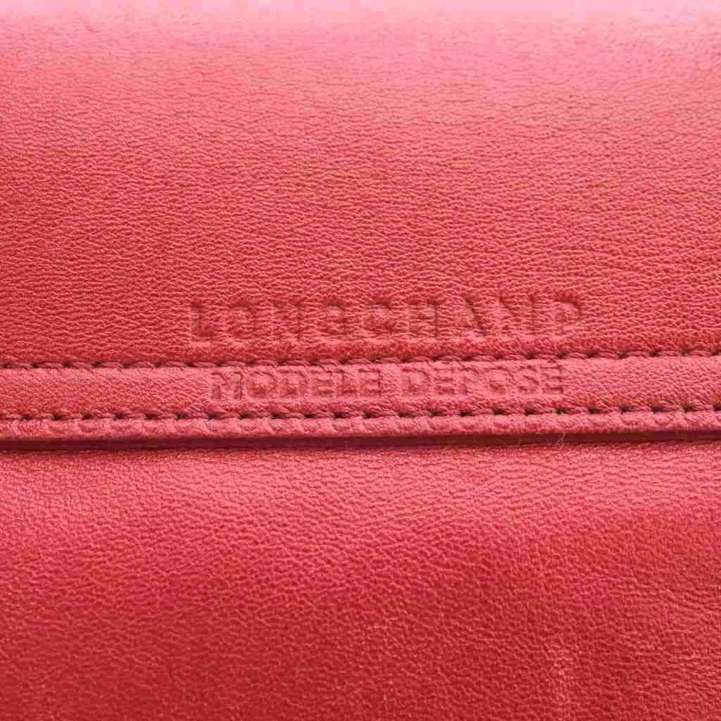 ロンシャン LONGCHAMP ハンドバッグ ショルダーバッグ 赤 レッド 2WAY
