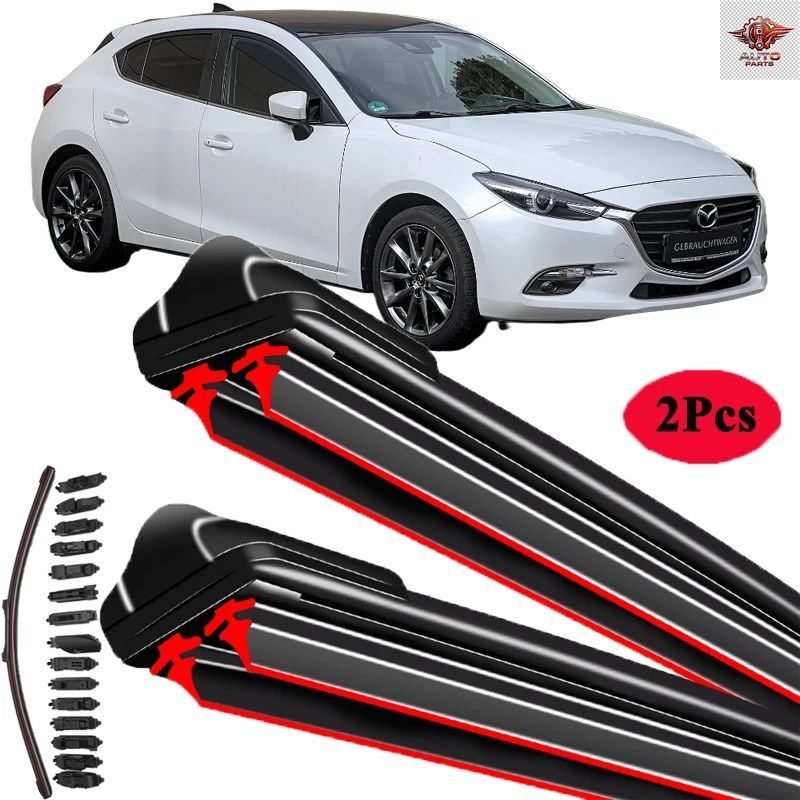 FREAZE 車用ウィンドウバイザー マツダ 3 Mazda3 Anxella BM BN 2014