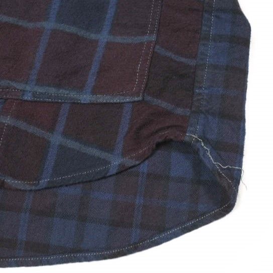CHANGES チェンジーズ 日本製 Remake Flannel Shirt リメイク 