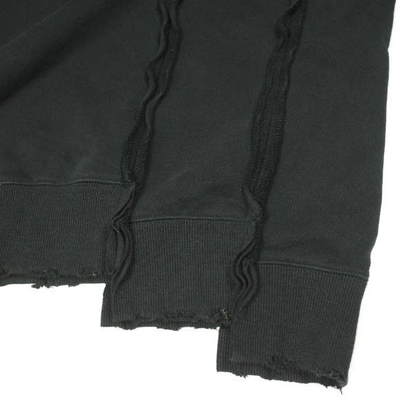 FR(13)NDS フレンズ 25SS FR／CREW NECK SWT 裏毛 切り替えオーバー 