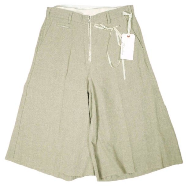 新品 Midorikawa ミドリカワ 26SS 日本製 CROPPED CULOTTES PANTS