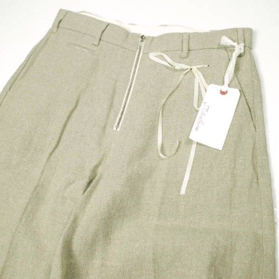 新品 Midorikawa ミドリカワ 26SS 日本製 CROPPED CULOTTES PANTS