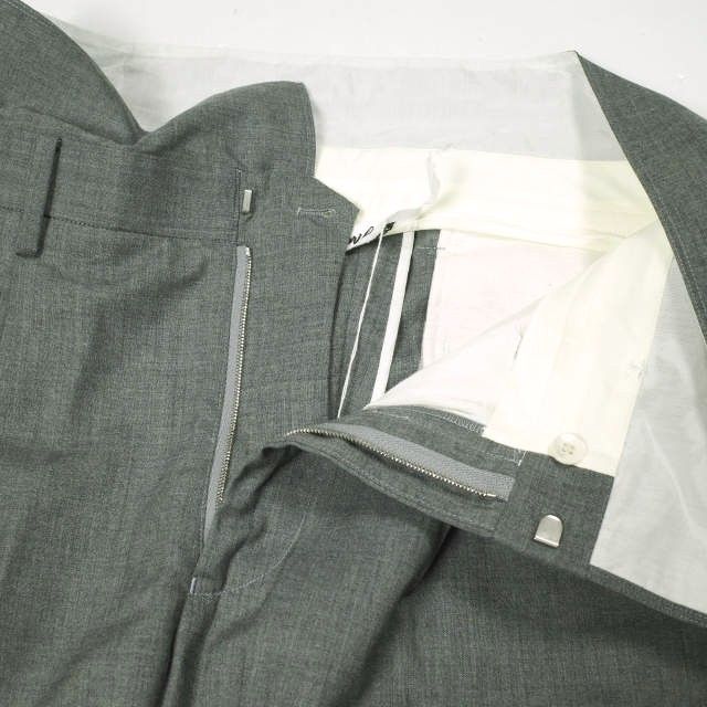Midorikawa ミドリカワ 25SS 日本製 ONE TUCK SLACKS ワンタック