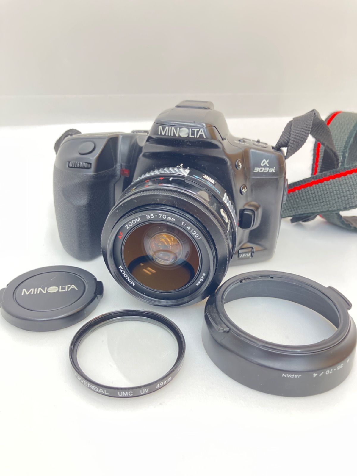 □ MINOLTA ミノルタ α 303si 一眼レフフィルムカメラ - メルカリ