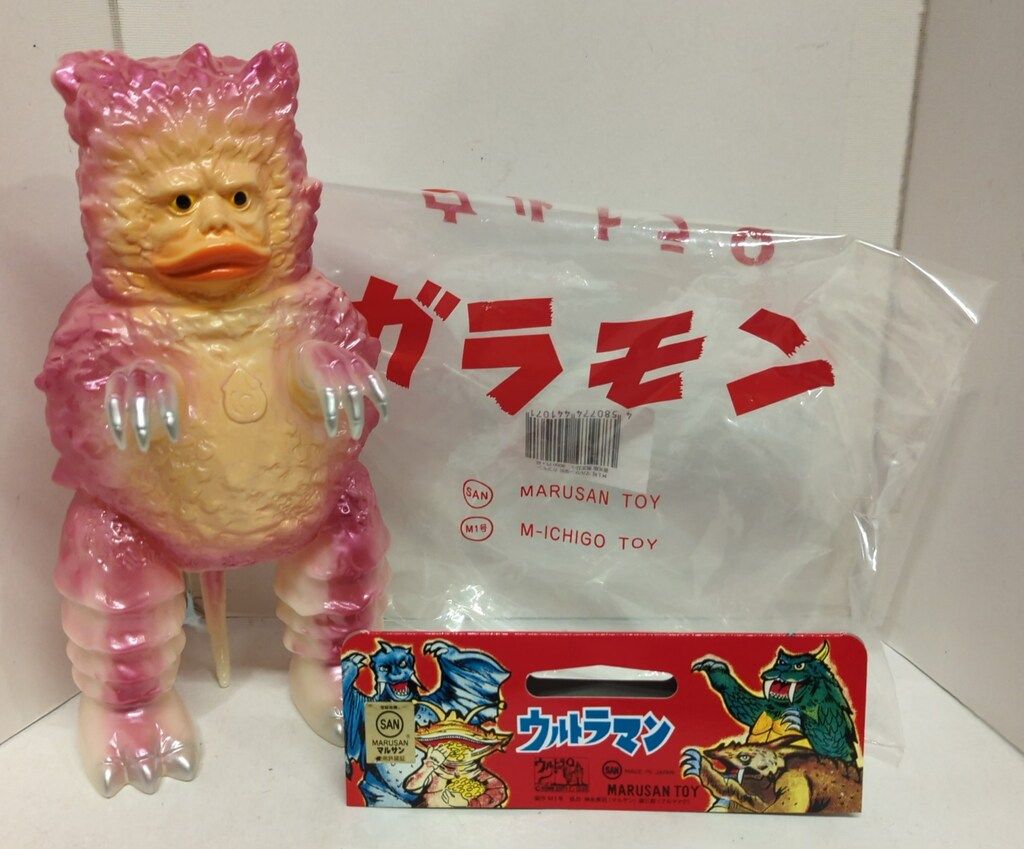 M1号 世紀の大怪獣ウルトラQウルトラマン ガラモン 蓄光版/ピンクメタリック