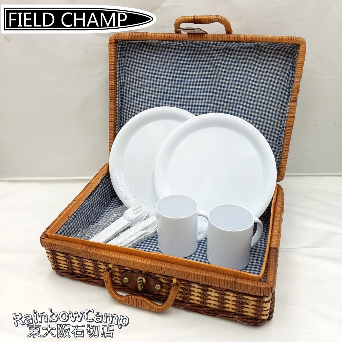 ◇FIELD CHAMP(フィールドチャンプ) ピクニックバスケット 40×30×15
