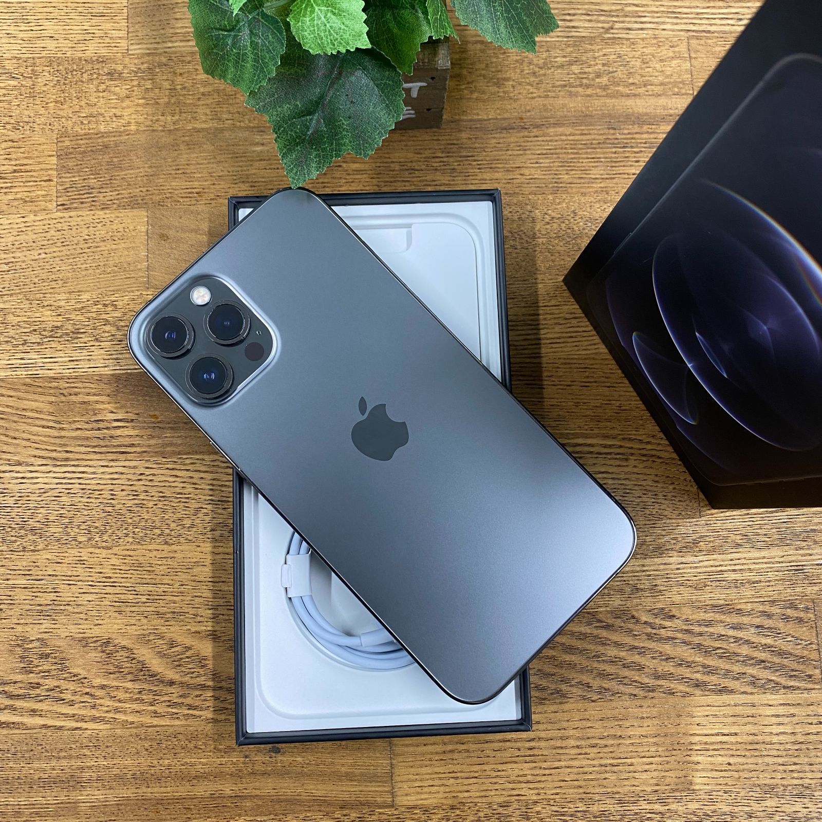 iPhone 12 Pro Max 128GB グラファイト バッテリー100% SIMフリー