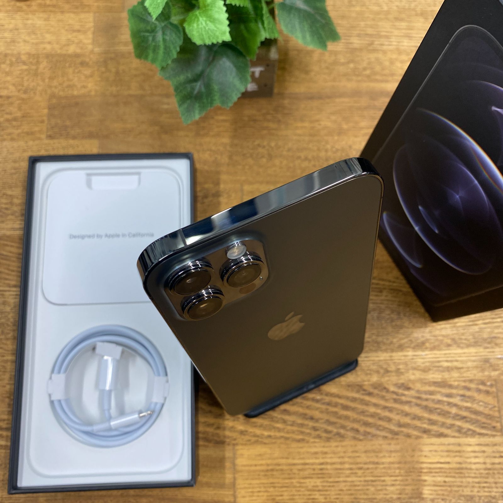 iPhone 12 Pro Max 128GB グラファイト バッテリー100% SIMフリー