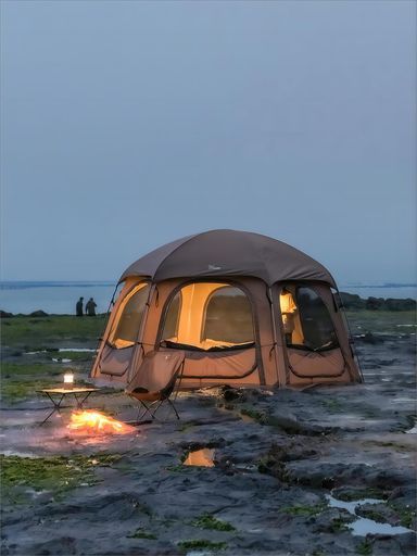VidalidoヴィダリドRidgetentドームテント大型シェルターテント4-8人用シェルタードームドームシェルター設営簡単uvカット自立式