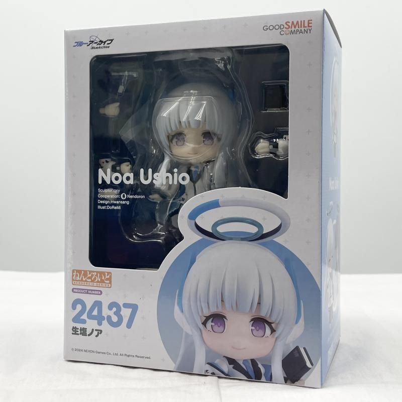【中古】未開封 ねんどろいど 2437 生塩ノア グッドスマイルカンパニー ブルーアーカイブ Blue Archive ブルアカ[17][240017775798] 中古】未開封 ねんどろいど 2437 生塩ノア グッドスマイルカンパニー