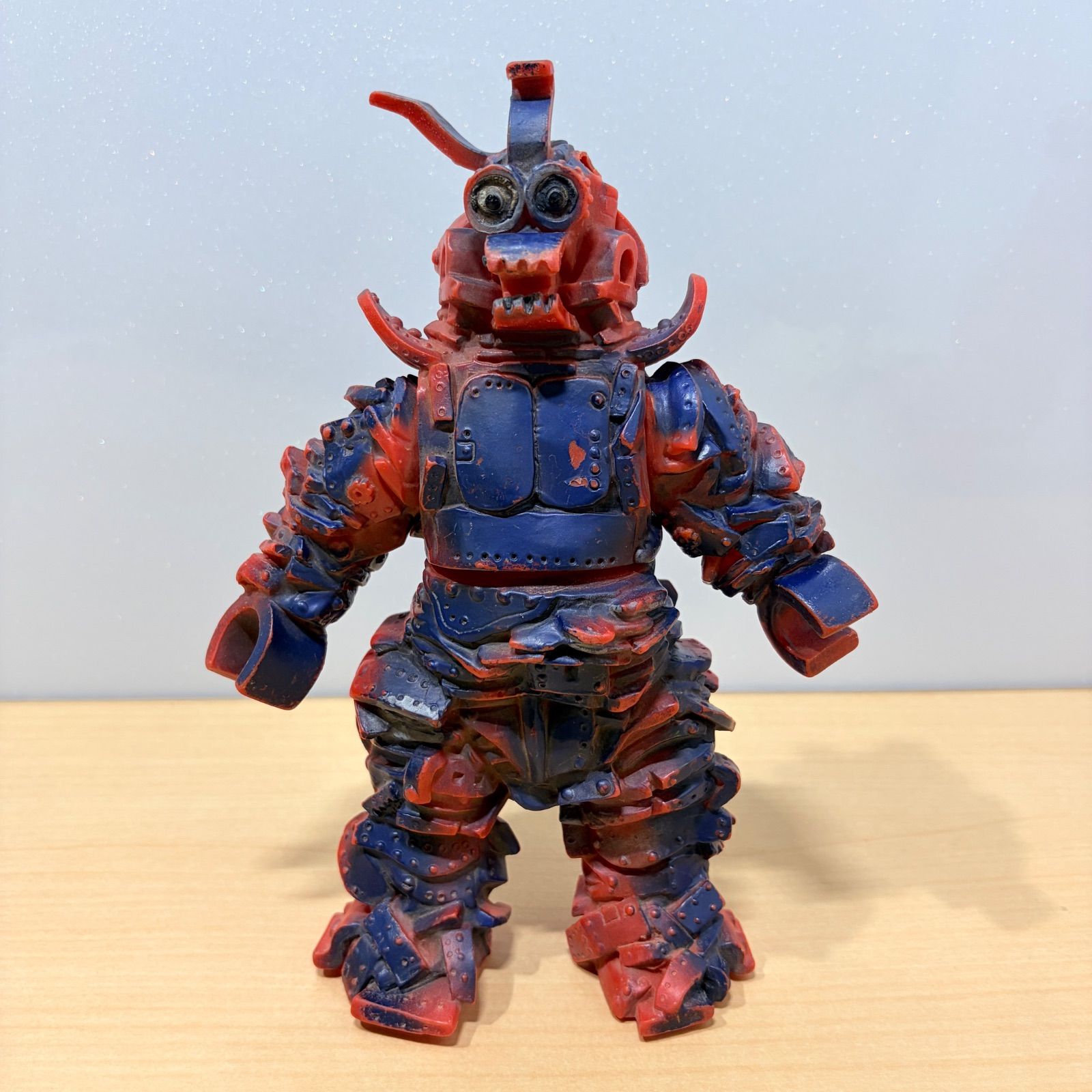 当時物 ジャンク マルサン 磁石怪獣 ガルバン ソフビ キャプテン