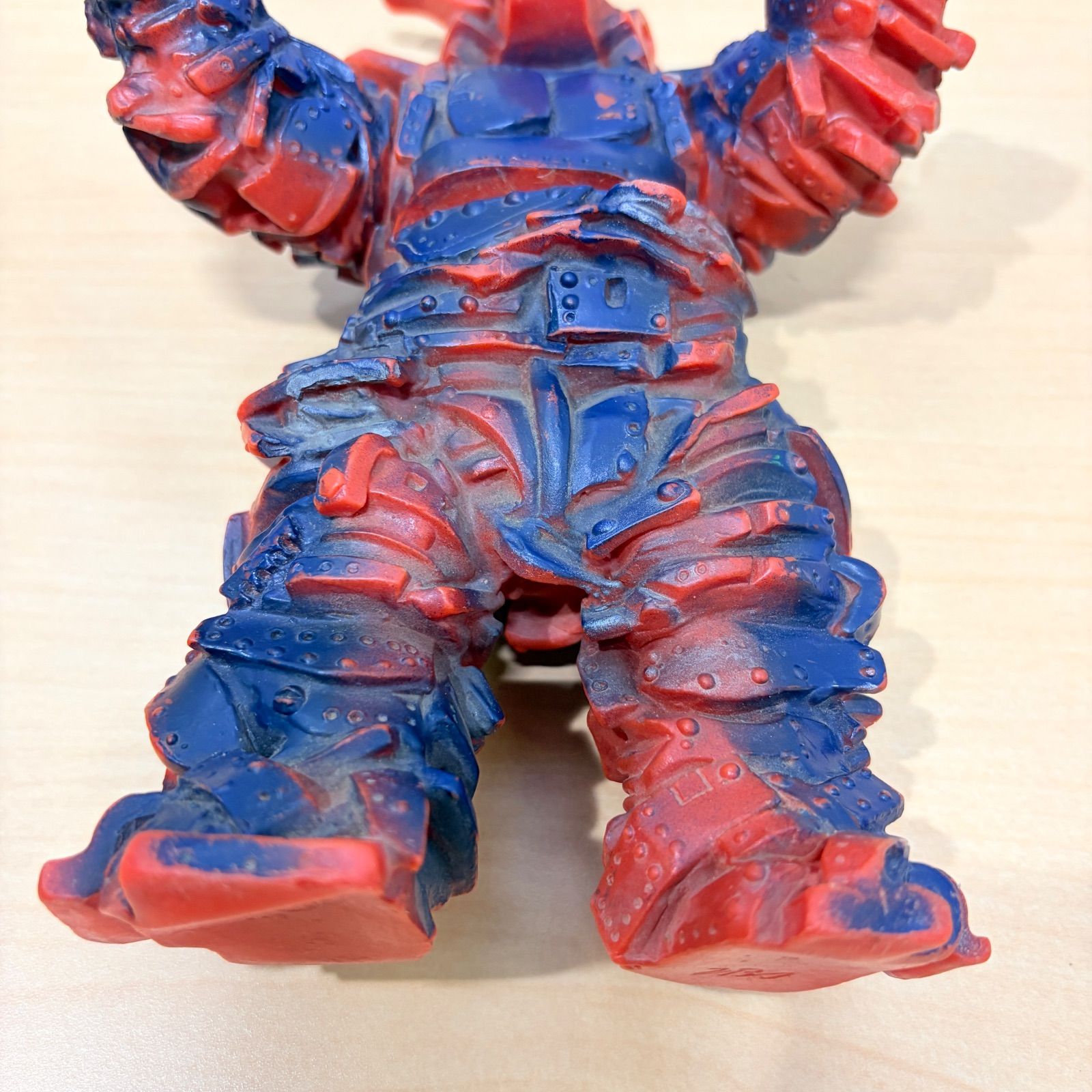 当時物 ジャンク マルサン 磁石怪獣 ガルバン ソフビ キャプテン
