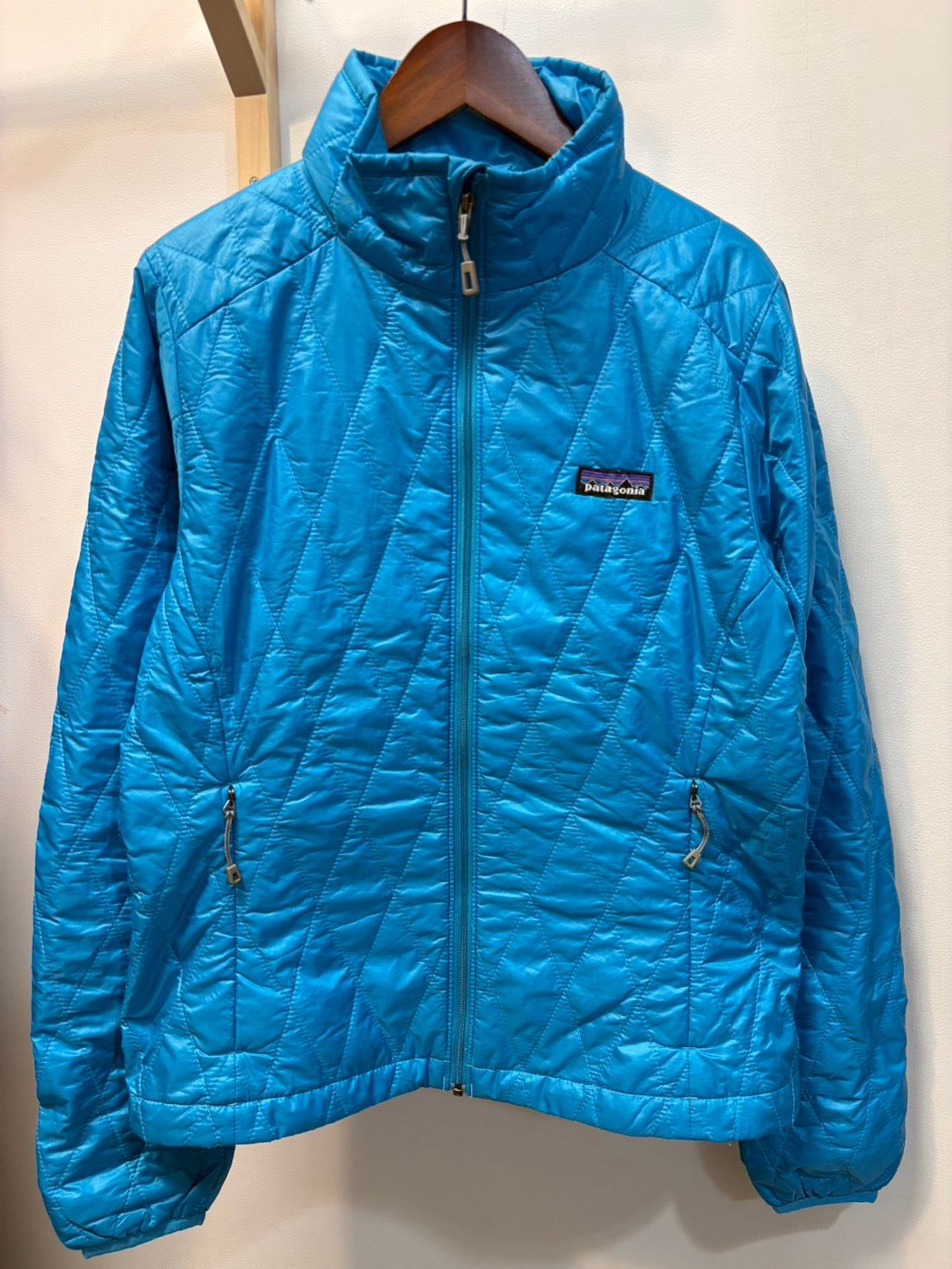 ◇Patagonia パタゴニア ナノパフジャケット 青系 Sサイズ 84215SP12