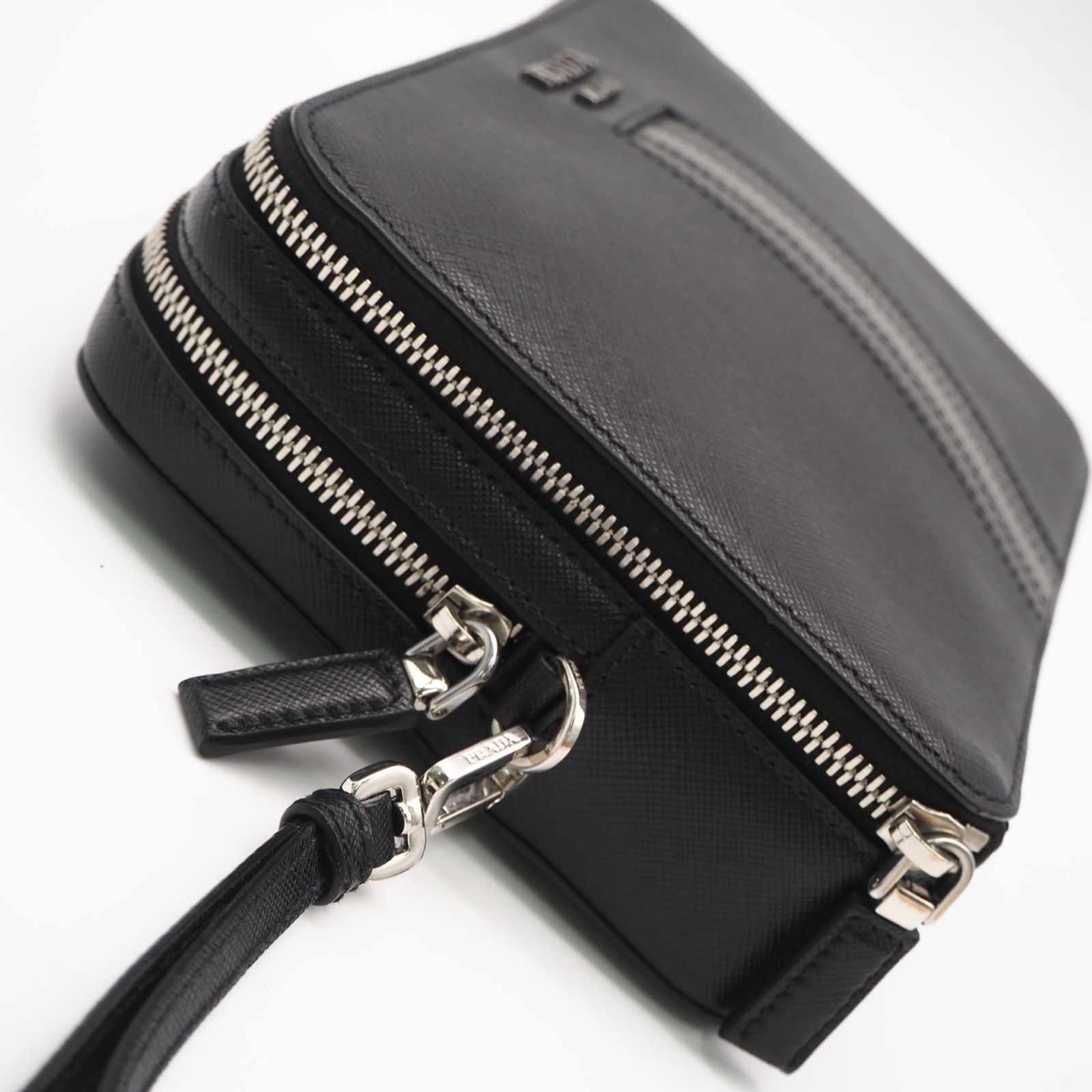 ☆3日以内返品可☆美品 PRADA プラダ サフィアーノ セカンドバッグ 
