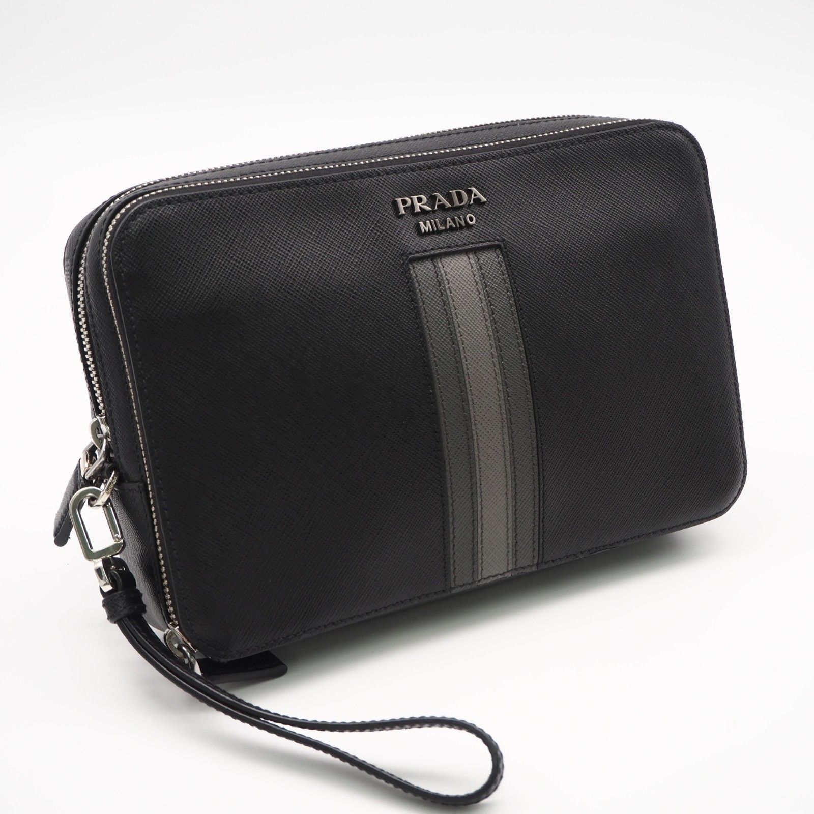 ☆3日以内返品可☆美品 PRADA プラダ サフィアーノ セカンドバッグ 