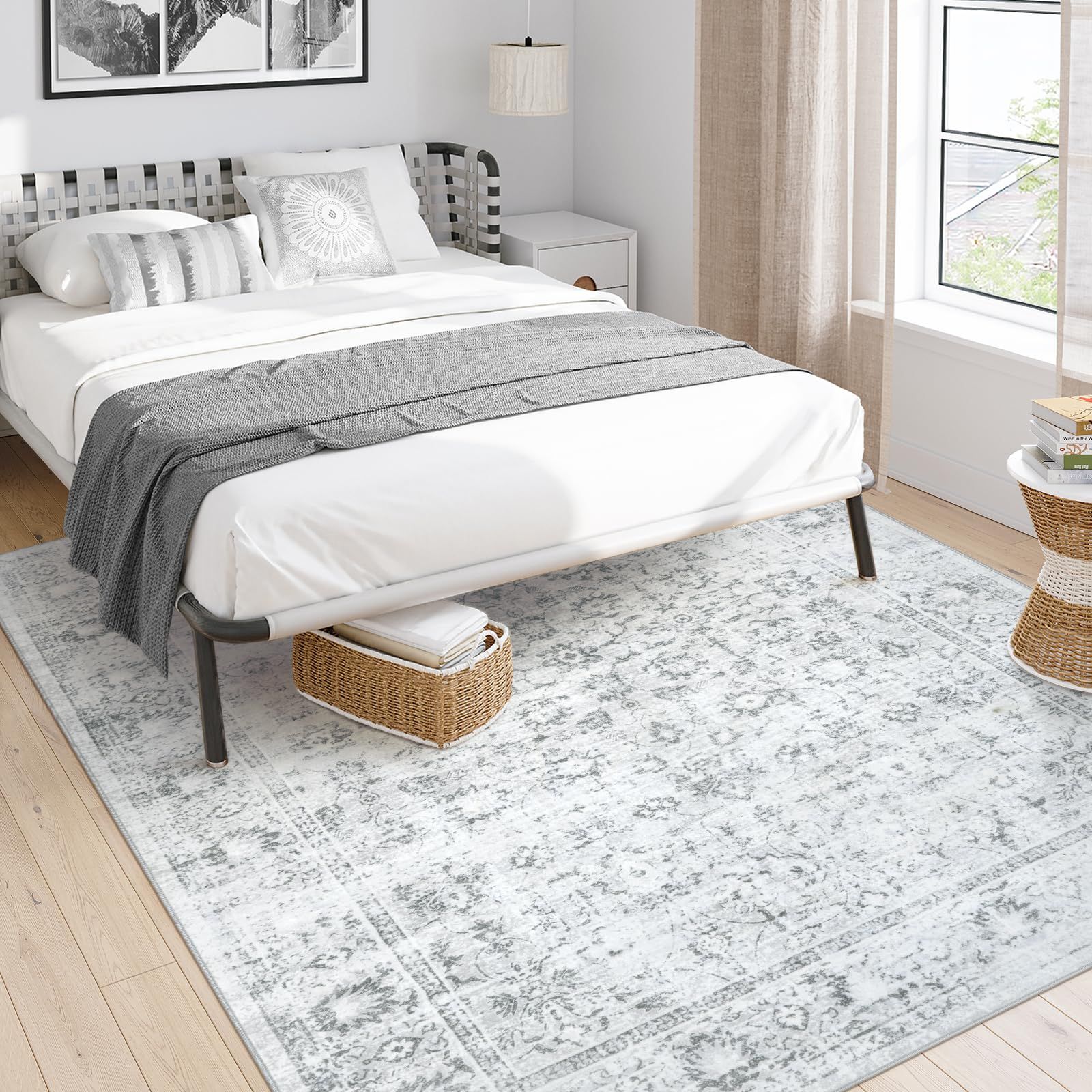 新品 HAOCOO ラグ カーペット 3畳 洗える 200×250cm オールシーズン 