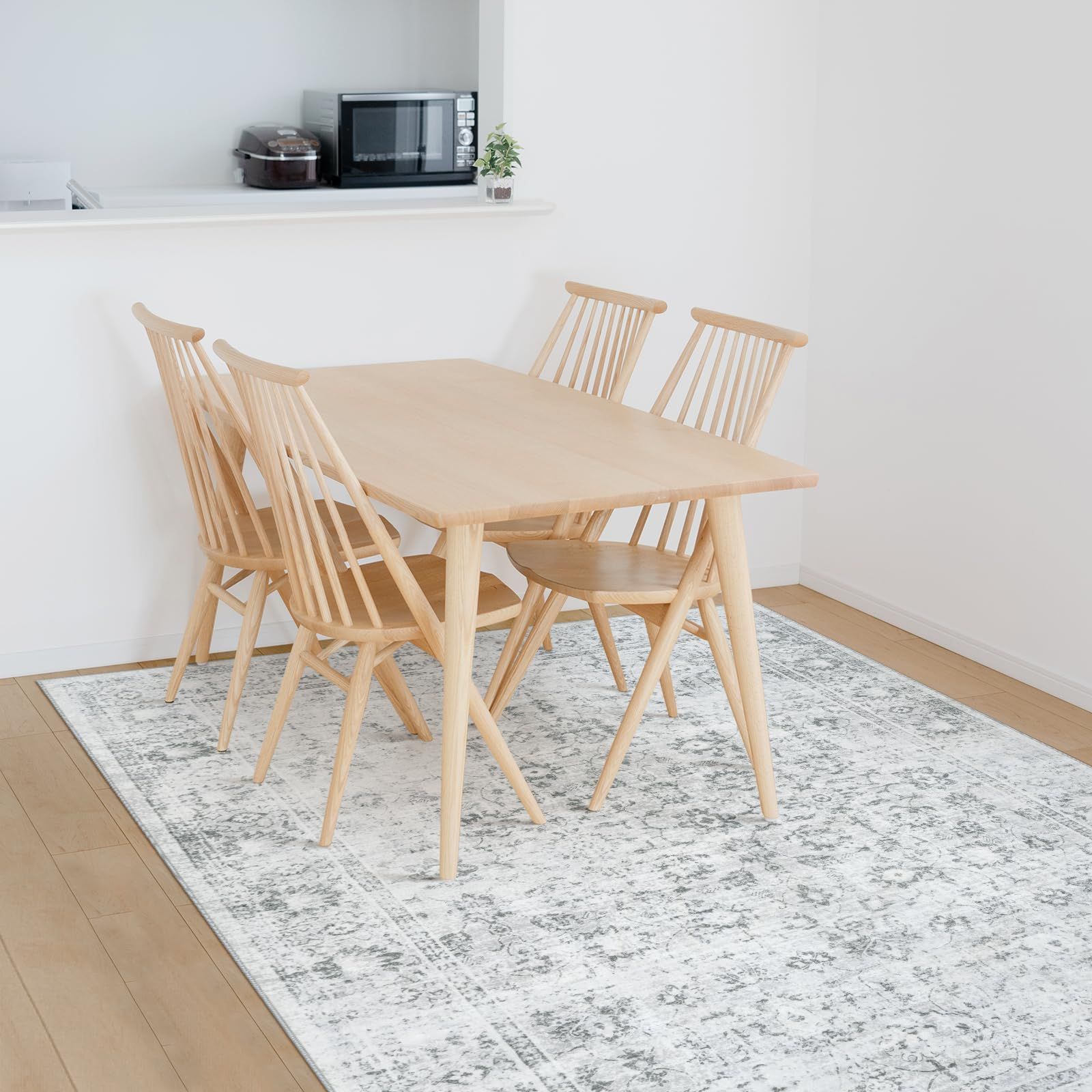 新品 HAOCOO ラグ カーペット 3畳 洗える 200×250cm オールシーズン 