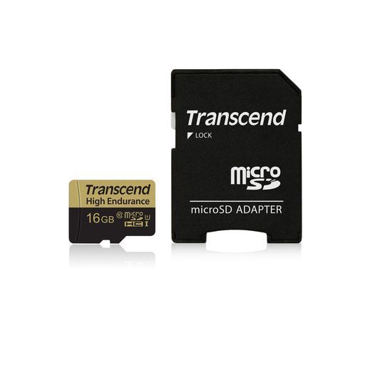 トランセンドジャパン高耐久microSDカード16GBMLCフラッシュ搭載ドライブレコーダーセキュリティカメラ用SDカード変換アダプタ付