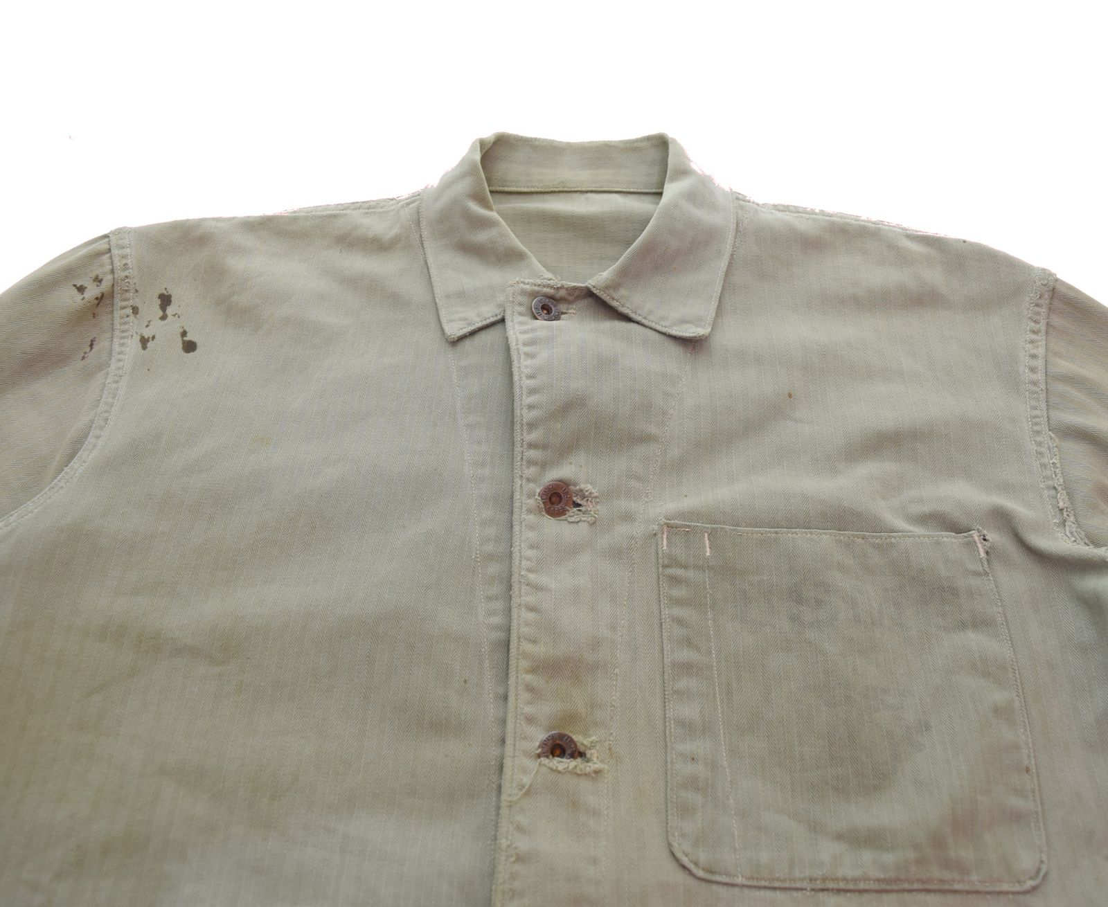 ミリタリー military 40s USMC P-41 HBT Jacket Cut off 40's アメリカ